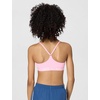 Nike Girls’ Indy Sports Bra(Medium Soft Pink/White)