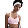 Nike Girls’ Indy Sports Bra(Medium Soft Pink/White)