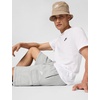 Nike Men’s Club Brushed Fleece Cargo Shorts(Dark Grey Heather/Light Smoke Grey/White)