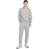 Nike Men’s Club Fleece Cargo Pants(Dark Grey Heather/Light Smoke Grey/White)