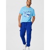 Nike Men’s Club Fleece Cargo Pants(Deep Royal Blue/Deep Royal Blue/White)