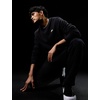 Nike Men’s Club Fleece Crew Sweatshirt(Black/White)