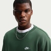 Nike Men’s Club Fleece Crew Sweatshirt(Fir/White)