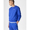 Nike Men’s Club Fleece Crew Sweatshirt(Game Royal/White)