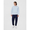 Nike Men’s Club Fleece Crew Sweatshirt(Hydrogen Blue/White)