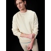 Nike Men’s Club Fleece Crew Sweatshirt(Light Khaki/White)