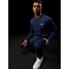 Nike Men’s Club Fleece Crew Sweatshirt(Obsidian/White)