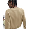 Nike Men’s Club Fleece Crew Sweatshirt(Parachute Beige/White)