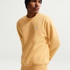 Nike Men’s Club Fleece Crew Sweatshirt(Topaz Gold/White)