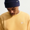 Nike Men’s Club Fleece Crew Sweatshirt(Topaz Gold/White)