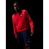 Nike Men’s Club Fleece Crew Sweatshirt(University Red/White)