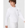 Nike Men’s Club Fleece Crew Sweatshirt(White/Black)