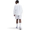 Nike Men’s Club French Terry Flow Shorts(Birch Heather/White/White)