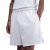 Nike Men’s Club French Terry Flow Shorts(Birch Heather/White/White)
