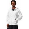 Nike Men’s Club Full-zip Fleece Hoodie(Birch Heather/White/White)