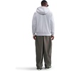 Nike Men’s Club Full-zip Fleece Hoodie(Birch Heather/White/White)