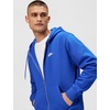 Nike Men’s Club Full-zip Fleece Hoodie(Game Royal/Game Royal/White)