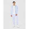 Nike Men’s Club Full-zip Fleece Hoodie(Hydrogen Blue/Hydrogen Blue/White)