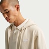 Nike Men’s Club Full-zip Fleece Hoodie(Light Khaki/Light Khaki/White)