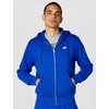 Nike Men’s Club Full-zip Fleece Hoodie(Old Royal/Old Royal/White)