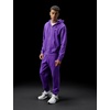 Nike Men’s Club Full-zip Fleece Hoodie(Wild Grape/Wild Grape/White)
