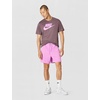 Nike Men’s Club Mesh Flow Shorts(Light Magenta/Midnight Navy)