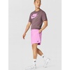 Nike Men’s Club Mesh Flow Shorts(Light Magenta/Midnight Navy)