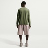 Nike Men’s Club Varsity Long Sleeve Top(Medium Olive/White)