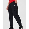 Nike Men’s Club Woven Cargo Pants(Black/White)