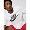 Nike Men’s Logo Sportswear T-Shirt(White/Black)