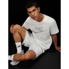 Nike Men’s Logo Sportswear T-Shirt(White/Metallic Silver)