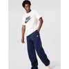 Nike Men’s Sportswear Club Fleece Bungee Pants(Obsidian/Obsidian/White)