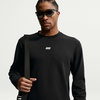 Nike Men’s Sportswear Club Long-Sleeve Varsity Crew(Black/White)
