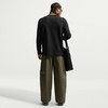 Nike Men’s Sportswear Club Long-Sleeve Varsity Crew(Black/White)