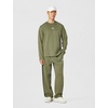 Nike Men’s Sportswear Club Long-Sleeve Varsity Crew(Medium Olive/White)