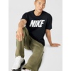 Nike Men’s Sportswear Club Short-Sleeve Varsity Top(Black/White)