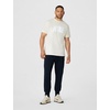 Nike Men’s Sportswear Club Short-Sleeve Varsity Top(Light Orewood Brown/White)