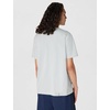 Nike Men’s Sportswear Club Short-Sleeve Varsity Top(Light Smoke Grey/White)