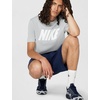 Nike Men’s Sportswear Club Short-Sleeve Varsity Top(Light Smoke Grey/White)