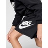 Nike Unisex Big Kids’ Sportswear Club Fleece French Terry Shorts (Big Logo) – Boys and Girls(Black/Grey)