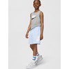 Nike Unisex Big Kids’ Sportswear Club Fleece French Terry Shorts (Big Logo) – Boys and Girls(Hydrogen Blue/White)