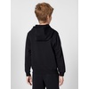 Nike Unisex Big Kids’ Sportswear Club Fleece Full-Zip Hoodie – Boys and Girls Sweatshirt(Black/White)