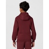 Nike Unisex Big Kids’ Sportswear Club Fleece Full-Zip Hoodie – Boys and Girls Sweatshirt(Dark Team Red/White)