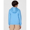 Nike Unisex Big Kids’ Sportswear Club Fleece Full-Zip Hoodie – Boys and Girls Sweatshirt(Football Blue/White)