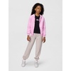 Nike Unisex Big Kids’ Sportswear Club Fleece Full-Zip Hoodie – Boys and Girls Sweatshirt(Pink Rise/White)