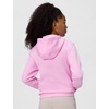 Nike Unisex Big Kids’ Sportswear Club Fleece Full-Zip Hoodie – Boys and Girls Sweatshirt(Pink Rise/White)