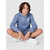 Nike Unisex Big Kids’ Sportswear Club Fleece Full-Zip Hoodie – Boys and Girls Sweatshirt(World Indigo/White)