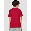 Nike Unisex Big Kids’ Sportswear Club T-Shirt (Large Swoosh Logo) – Boys and Girls(Tough Red)