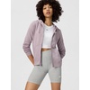 Nike Women’s Sportswear Club Fleece Full-Zip Hoodie(Light Violet Ore/White)