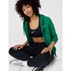 Nike Women’s Sportswear Club Fleece Full-Zip Hoodie(Malachite/White)